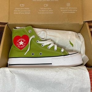 Converse platform high tops